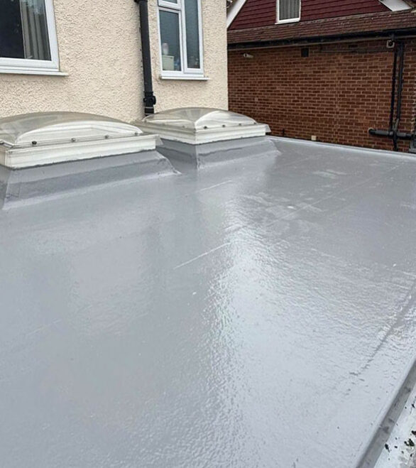 Fibreglass Flat Roof Repair Croydon. Roof Replacement Surrey & South West London. Merton Roof Repairs