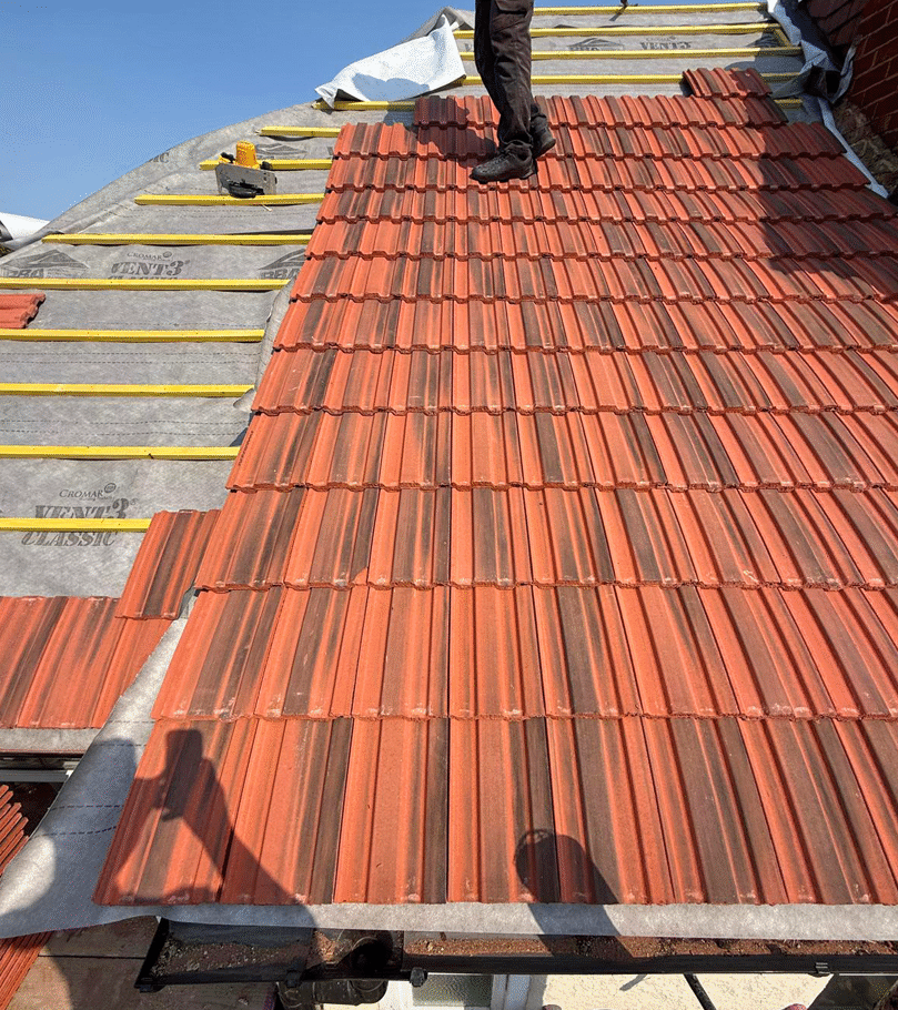 Tiled Roof Repairs Surrey and South West London. Merton Roof Repairs. Roof Replacement. Roof Repair Cost. Planning permission roof repair UK. Roofer in Croydon. Roofer in Putney. Roofer in Wimbledon. Roofer in Sutton. Roofer in Epsom.